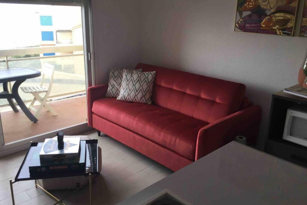 T3 Vue Exceptionnelle Avec Acces Prive A La Plage, Wifi, Clim - Dansnotreappart-Com - Valras-Plage Bagian luar foto